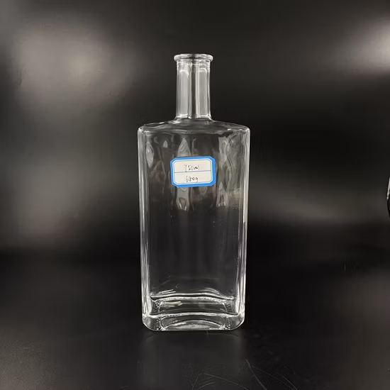 500ml 700ml 750ml Glass Liquor Bottle for Whisky Wine Tequlia Whisky