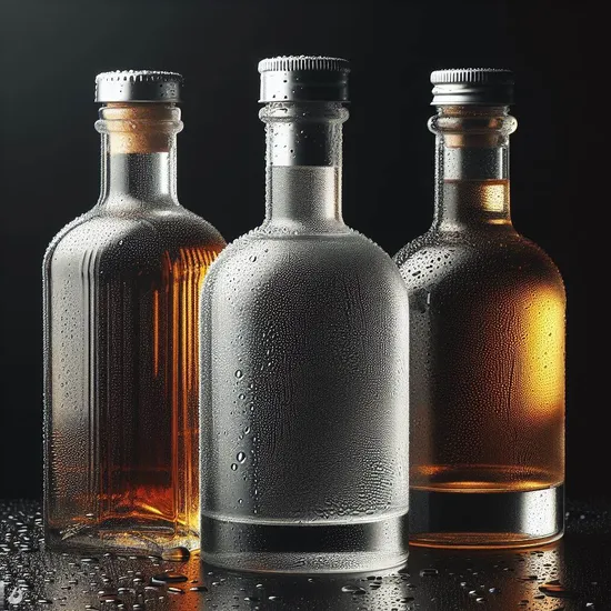 Factory Price 100 200 500ml 700ml 750ml 1 Liter Bespoke Frosted Liquor Vodka Glass Bottle Manufacturer Gin Whisky Tequila Rum Perfume Spirit Bottle 