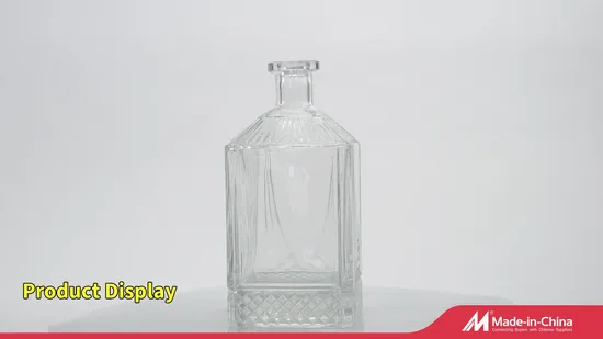 Empty Round 700ml 750ml Spraying Color Glass Gin Bottle with T Corks 